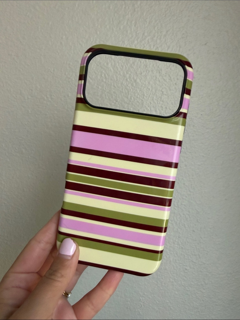 Striped iPhone 17 Pro Max Case